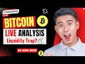 Bitcoin Live Analysis | BTC Price Action &amp; Liquidity Hunt | 23 Aug 2025
