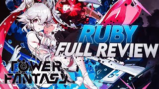 [Tower of Fantasy] RUBY BEST IN DEPTH GUIDE! SKILLS, TEAM COMPS, AND ADVANCEMENTS