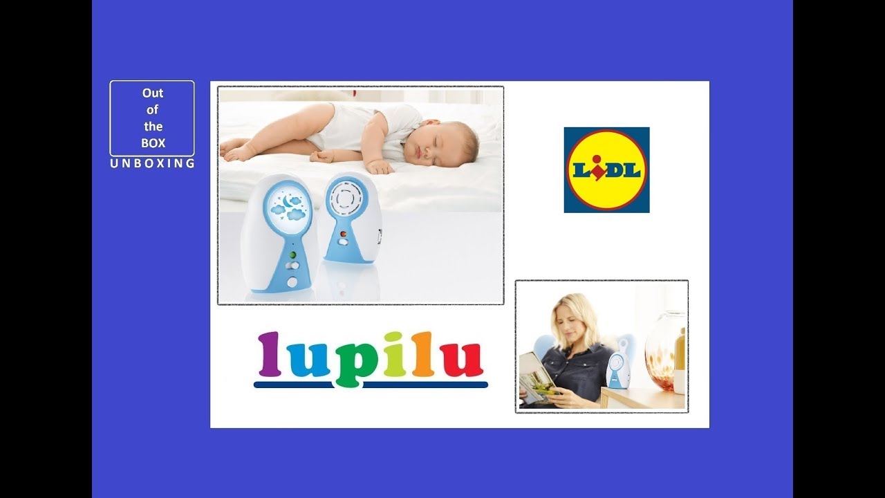Lupilu Baby Monitor LBP 864 A1 UNBOXING 