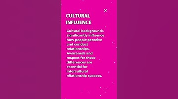 How Culture Shapes Our Relationships: Insights into Intercultural Dynamics #psychology #relationship