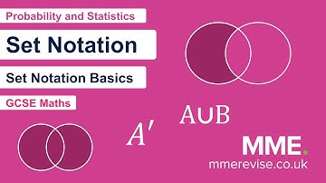 Probability - Set Notation (Video 2)