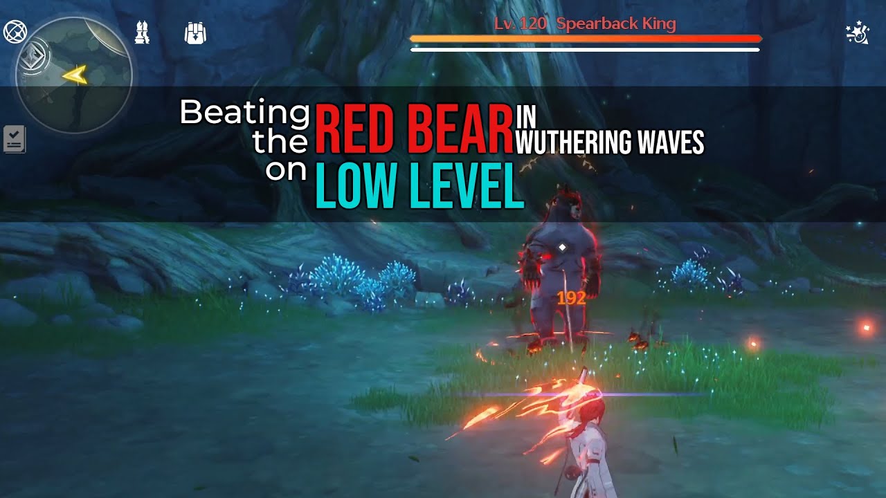 Beating the RED BEAR in Wuthering Waves - YouTube