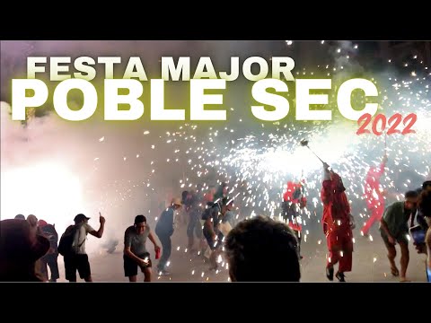 FIESTAS barriales en BARCELONA | Festa Major POBLE SEC 2022 | Pame Otero