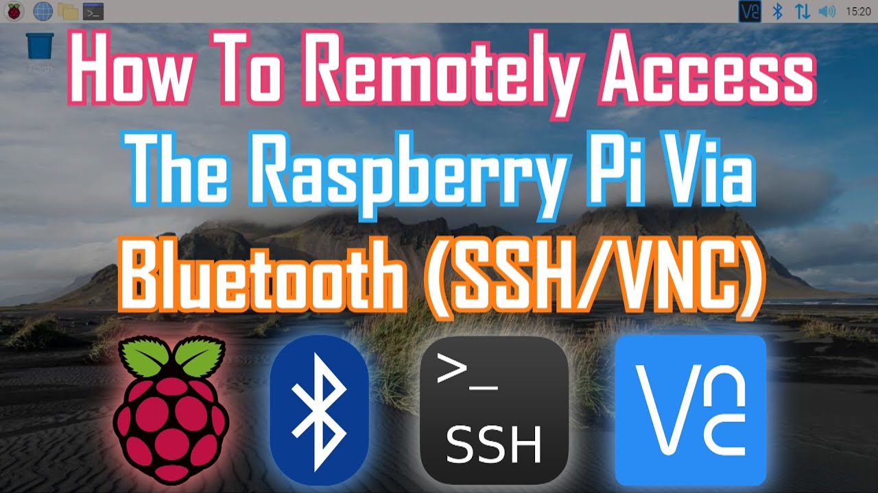 How To Remotely Access The Raspberry Pi Via Bluetooth (SSH/VNC) YouTube