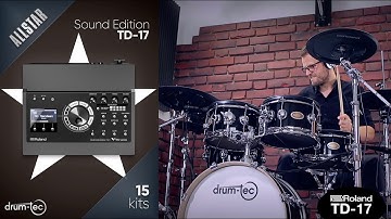 Roland TD-17 AllStar Sound Edition: Custom kits by drum-tec