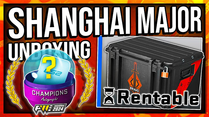 NEW SHANGHAI MAJOR CAPSULE OPENING + HUGE CASE UPDATE