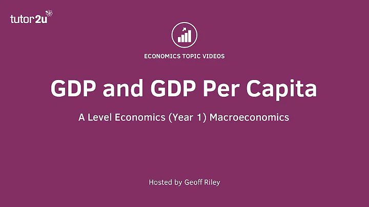 GDP and GDP Per Capita