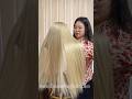 See how good is double drawn virgin hair #hairtutorials #hairstyle #hair #blonde #blobde #blondehair