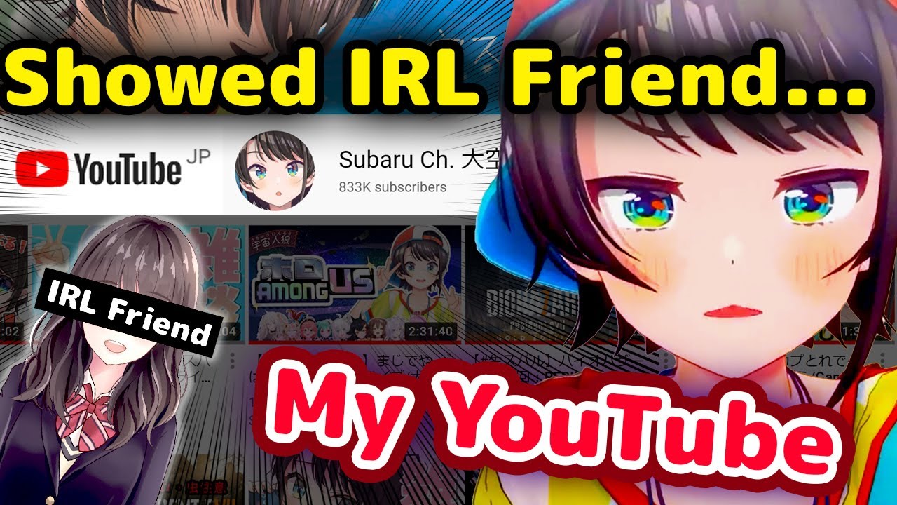 Oozora Subaru IRL Friend Reacted To Her YouTube Channel And Resident oozora-subaru-irl-friend-reacted-to-her-youtube-channel-and-resident