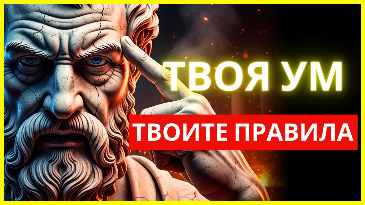 15 УРОКА ЗА ОВЛАДЯВАНЕ НА УМА И НИКОГА ПОВЕЧЕ ДА НЕ БЪДЕТЕ МАНИПУЛИРАНИ | СТОИЦИЗЪМ