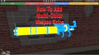 Roblox | Zombie Uprising Multi-Color Weapon Skins