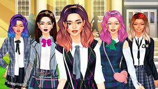 college girls👧 team makeover💄Game🎮Play screenshot 3