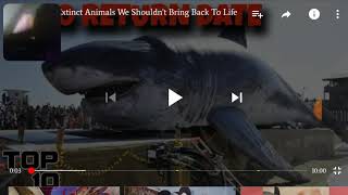 Reacting to prehistoric that we should not bring back to life