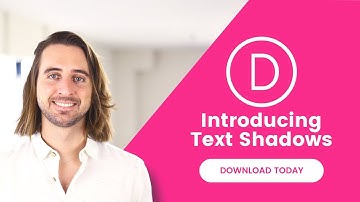 Divi Feature Update! Introducing Brand New Text Shadow Options For All Modules