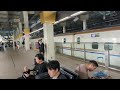 2025年10月25日北陸新幹線金沢(駅)13番のりば3505Eかがやき505号(金沢·)敦賀行き到着→停車 E7系F45編成運行3505Eかがやき505号敦賀行き→(回送列車)回送3505E
