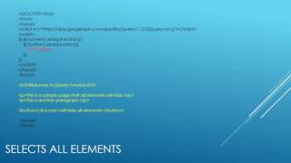 CHAPTER 3 JQUERY