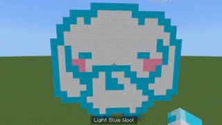 Cute Cinnamoroll Minecraft Tutorial