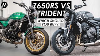 Kawasaki Z650RS vs. Triumph Trident 660: Which Should You Buy?