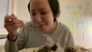 25 november 2023 Persian food(ghorme sabzi) ASMR Mukbang