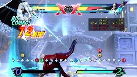 UMVC3 Vergil Helm Breaker into High Time pick up w/ Dormammu assist