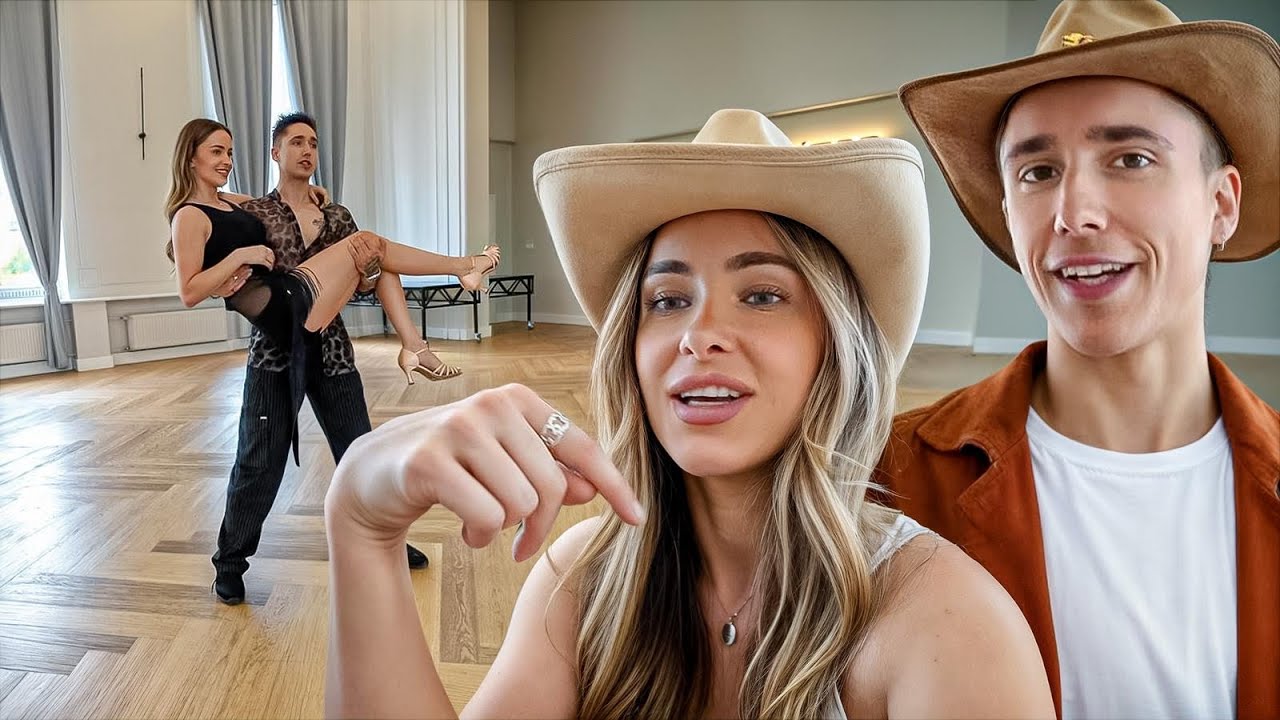 VLOG: WOJTEK KUCINA TRENUJE MNIE DO TAŃCA Z GWIAZDAMI! *spędźcie z nami dzień*