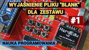 Podstawy programowania Arduino - C++ - na zestawie HardEdu  - #1