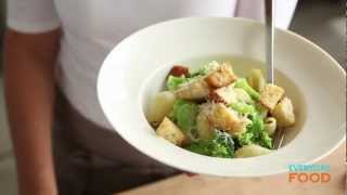 Broccoli Pasta with Parmesan Croutons | Everyday Food with Sarah Carey