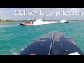 South Florida go fast boats key largo poker run Day 1.