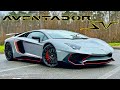 Lamborghini aventador sv  review on autobahn