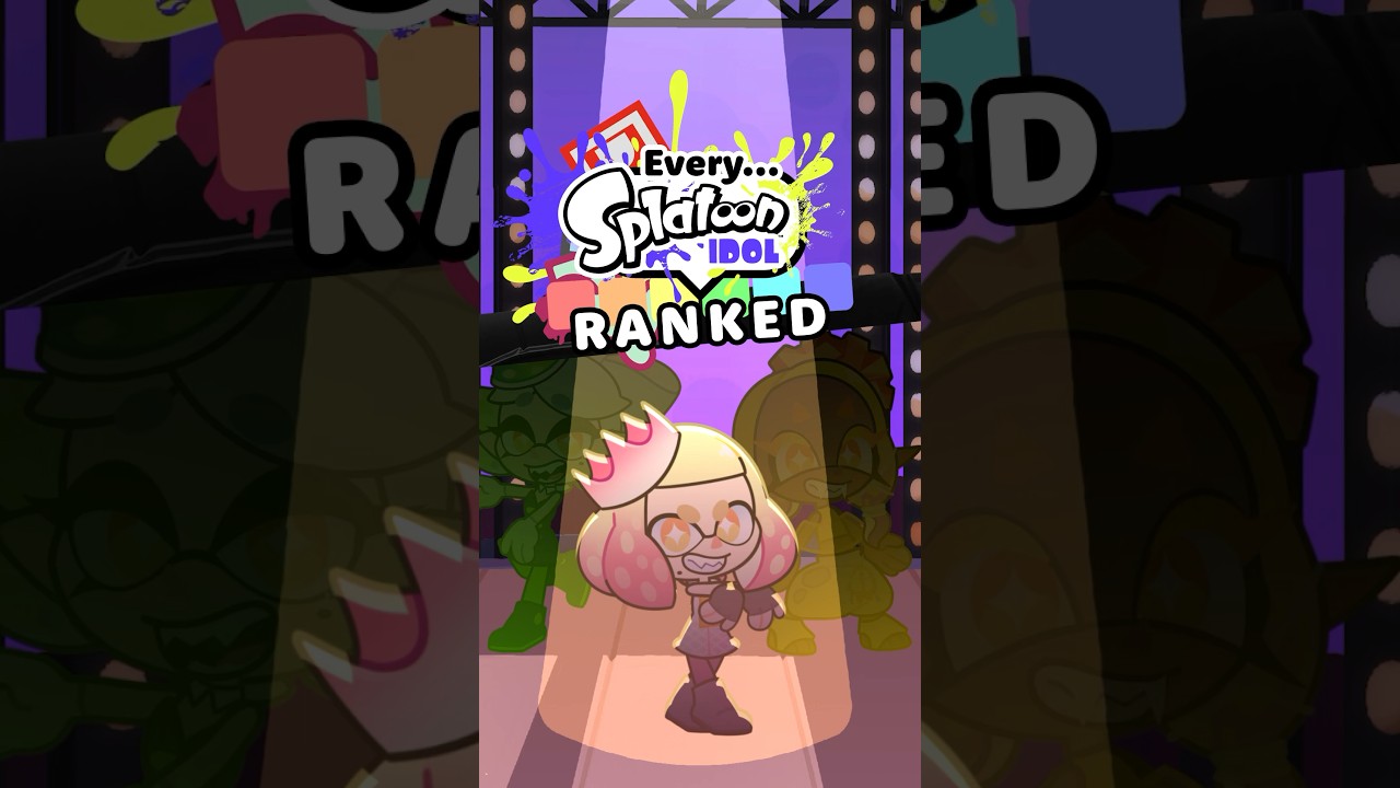every splatoon idol ranked