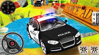 US Police Car Park Transporter Driving - Police Trailer Truck Driver Simulator - Android GamePlay