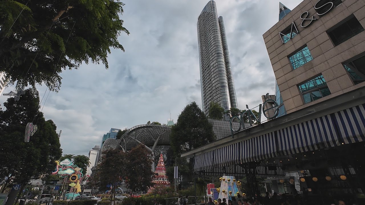[4K] Orchard Rd & Claymore Rd (Orchard, Singapore)