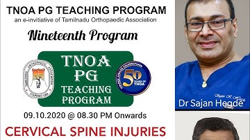 19th TNOA PG Teaching Program: Cervical Spine Injuries