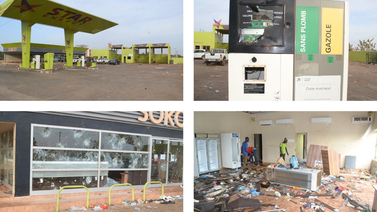 Station STAR ENERGY de Ndiakhirate totalement saccagé par des inconnus Les gérants expliquent...