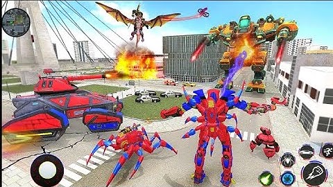 flying Elephant robot game - Spider Robot Car Game। Digital Sanjay games