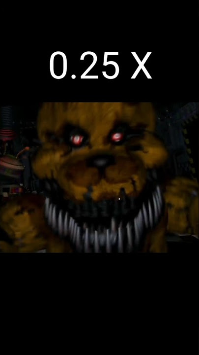 Ultimate Custom Night - Nightmare Fredbear Jumpscare 