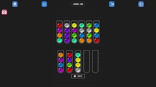 Ball Sort Puzzle - Color Game Level 109 Solution (Android)