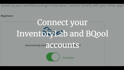 Turn ON the Cost per/Unit integration with BQool in InventoryLab