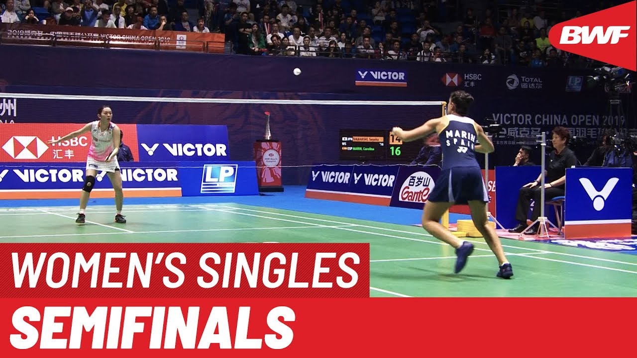 SF | WS | Sayaka TAKAHASHI (JPN) vs. Carolina MARIN (ESP) | BWF 2019