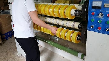 Bopp tape slitter rewinder ( large diameter )