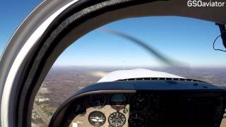My First Flight Lesson - Basic 4, Turns, First landing - KGSO (N648XL)