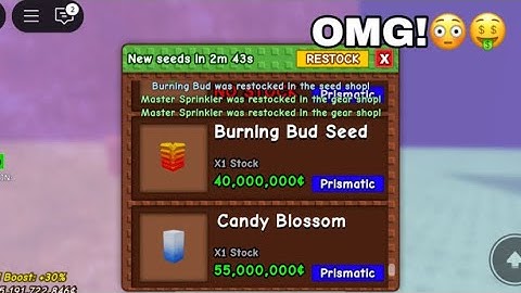 OMG! The Admin Abuse Stock Was Crazy😳🤑 ( Grow a Garden )