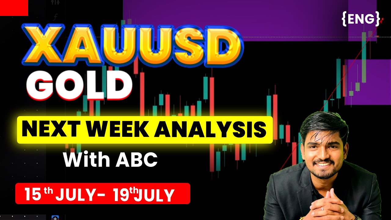 ABC and XAUUSD Weekly Analysis By Forexhunt | 15th July - 19th July Gold Forecast