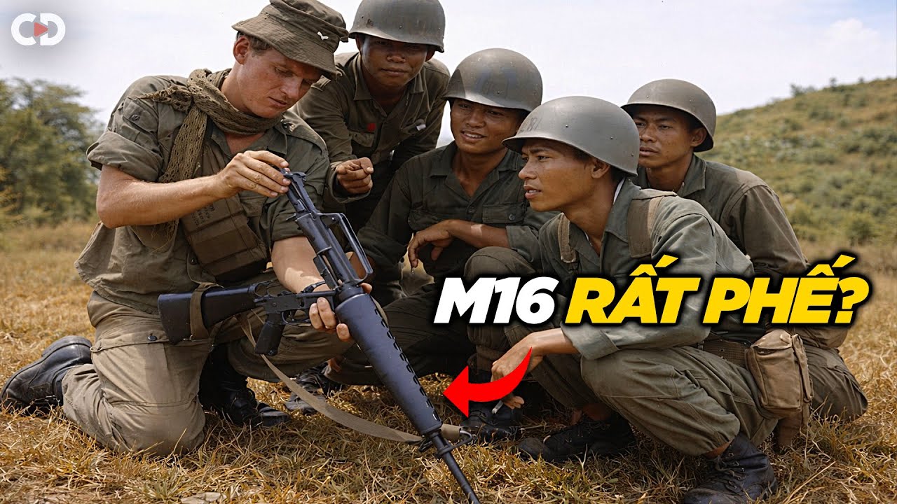 Không Phải AK – M16 Tự Giết Chính Nó Ở Việt Nam!