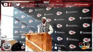 Sideline Sports Talk Network Live from Kansas City Chiefs Weekday Press Conference