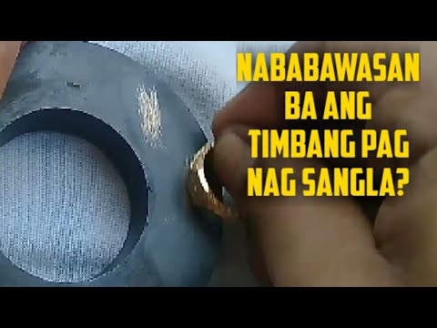 nababawasan nga ba ang timbang ng alahas pag nagsangla? - YouTube