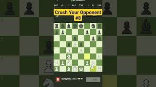 chess hack opening trick strategy trap checkmate fast win quickly puzzle tactic stream #shorts