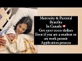 How to apply for maternity  parental ei in canada  step by step guide  explained in punjabi