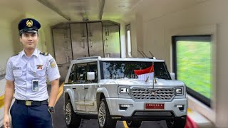 Download Mp3 TRAIN TRANSPORTING THE PRESIDENT'S CAR. Gudang lagu Download Mp3 TRAIN TRANSPORTING THE PRESIDENT'S CAR.