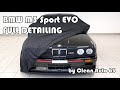 BMW M3 e30 Sport Evo 2.5 detailing